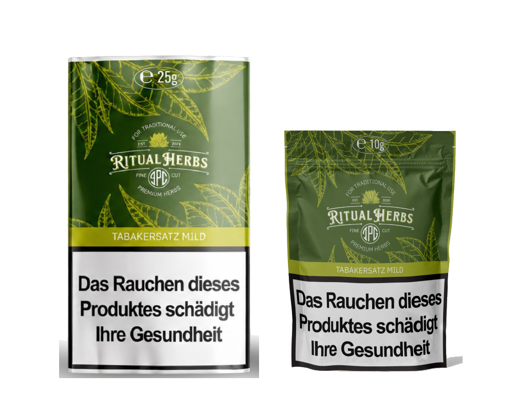 Ritual Herbs Mild Feinschnitt in 25 g und 10 g